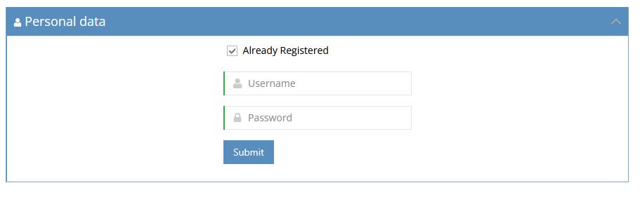 Desmarcar opção Already Registered