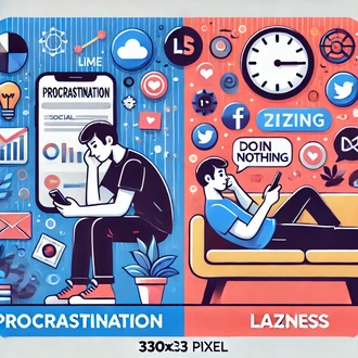 A procrastinação é ser preguiçoso? - procrastinacao