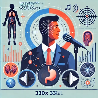 Como aumentar a potência da voz?