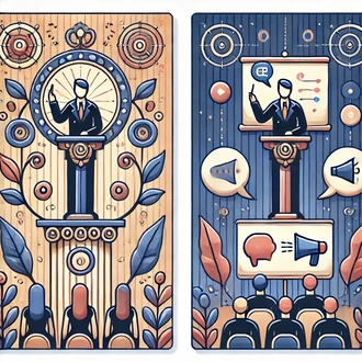 Diferença entre falar em público e falar em público