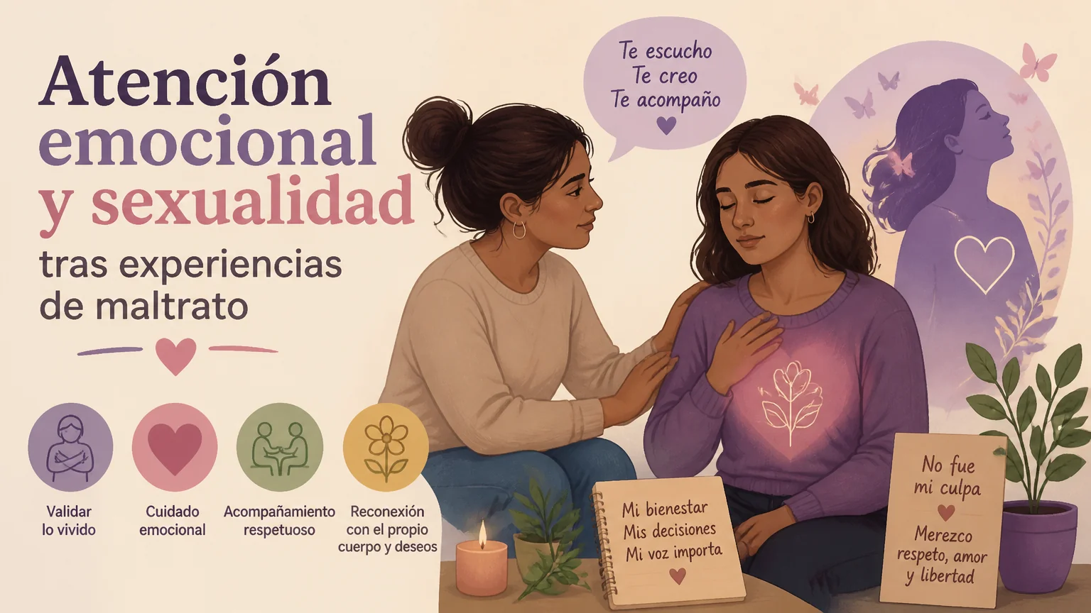 Atenção emocional e sexualidade após experiências de abuso - sexualidade centro acolhimento
