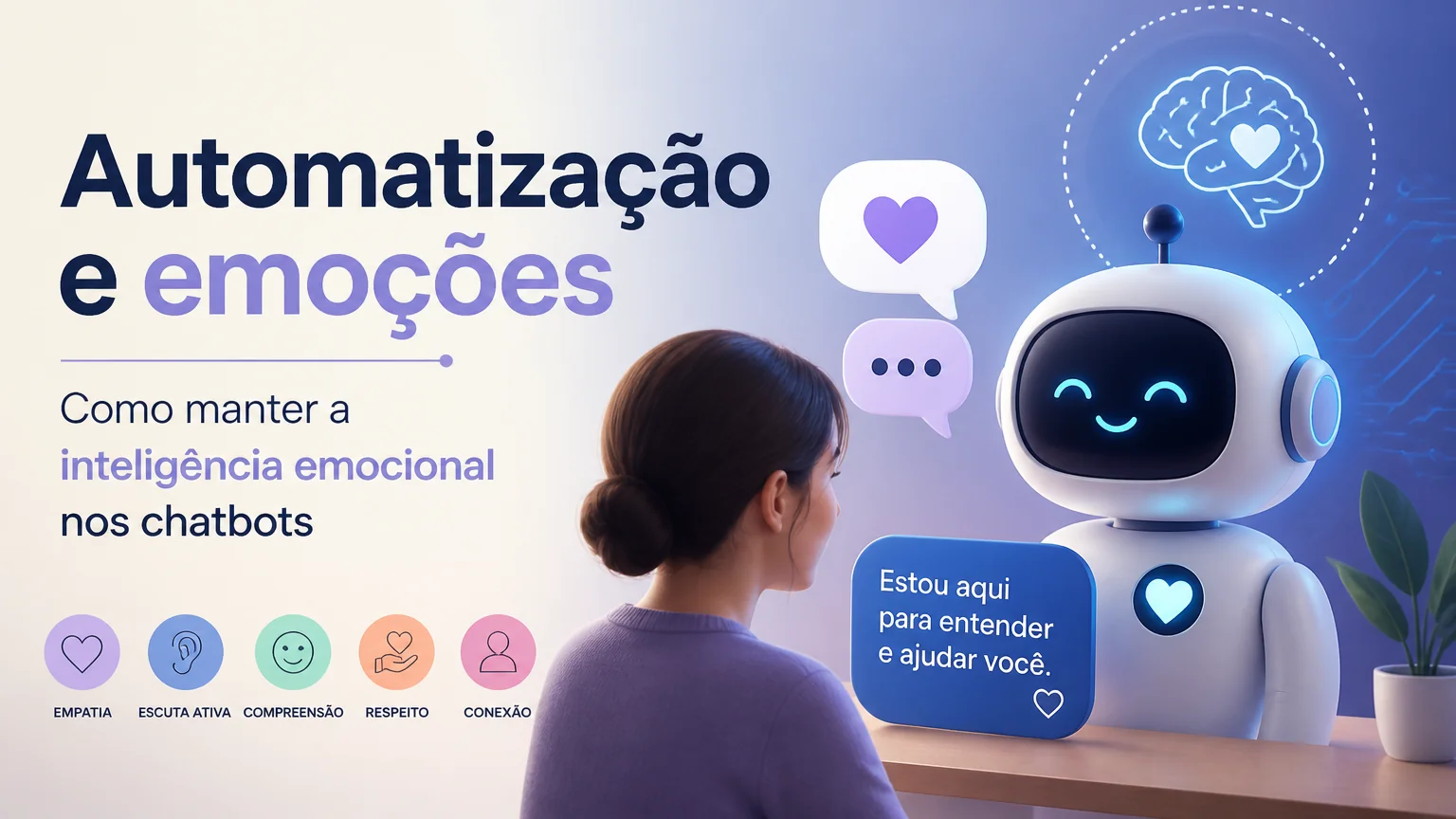 Automatização e emoções como manter a inteligência emocional nos chatbots - atendimento cliente inteligencia emocional