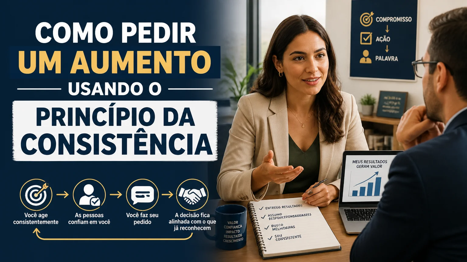 Como pedir um aumento usando o princípio da consistência