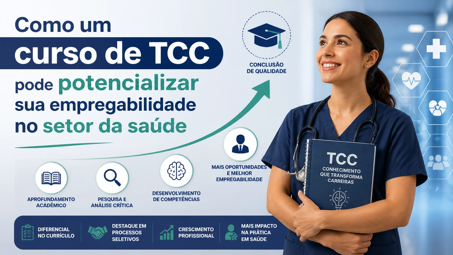 Como um curso de tcc pode potencializar sua empregabilidade no setor da saúde