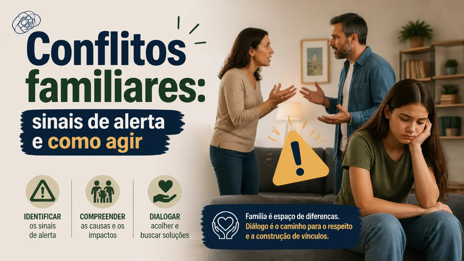 Conflitos familiares: sinais de alerta e como agir - resolucao conflito familiar