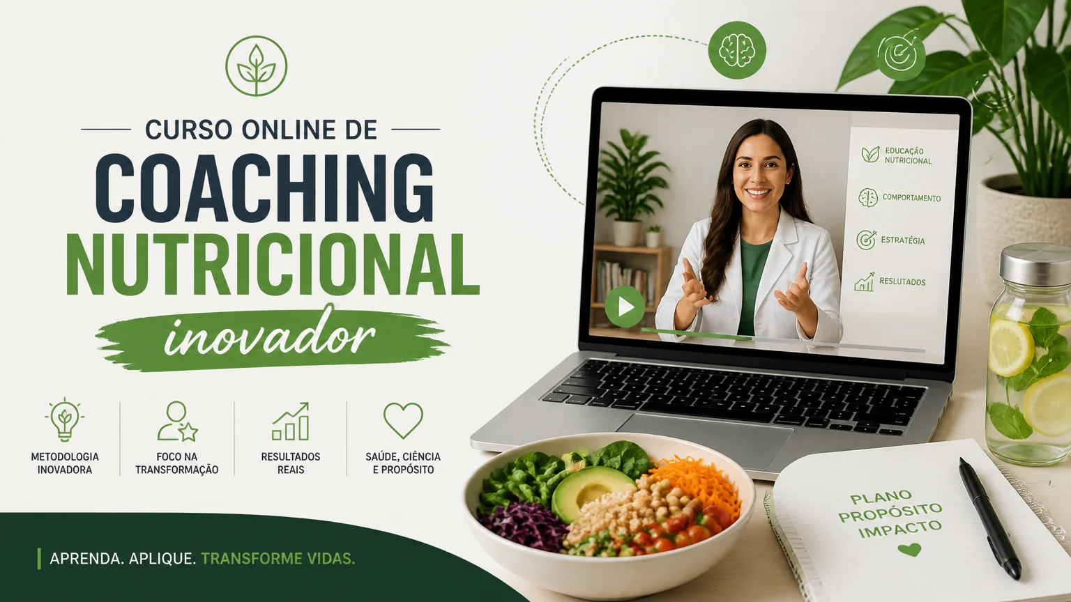 Curso online de coaching nutricional inovador - coaching nutricional