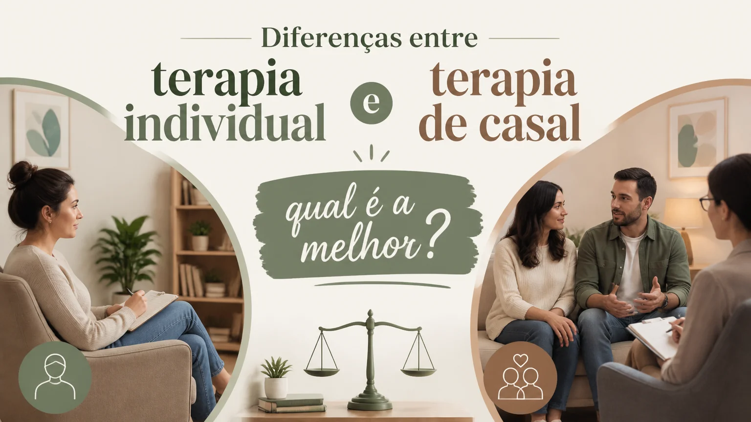 Diferenças entre terapia individual e terapia de casal. qual é a melhor? - formacao terapia casal