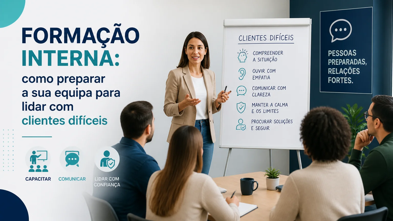 Formação interna: como preparar a sua equipa para lidar com clientes difíceis - lidar clientes dificeis