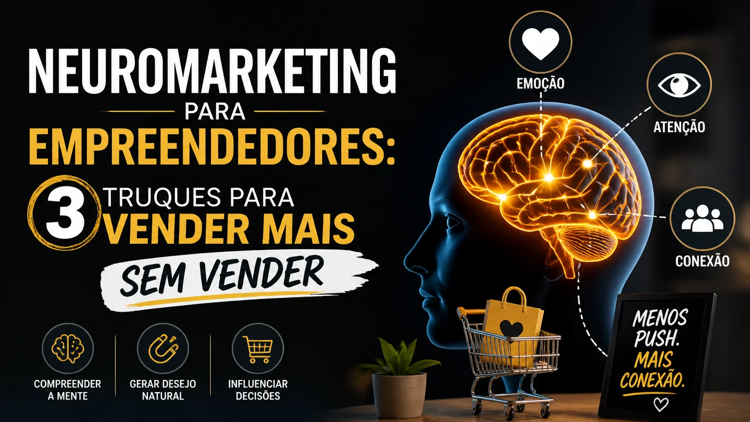 Neuromarketing para empreendedores: 3 truques para vender mais sem vender