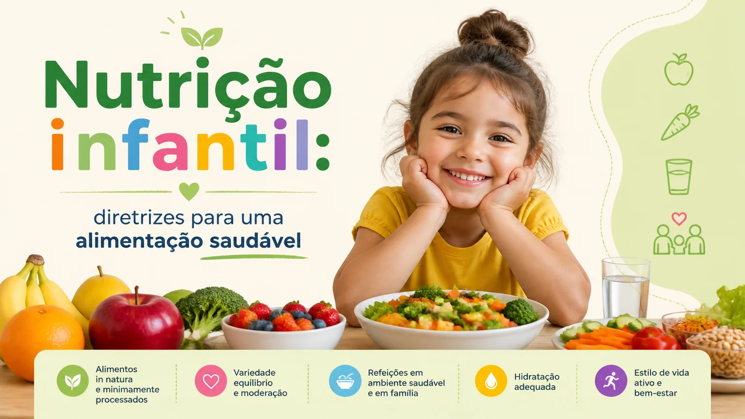 Nutrição infantil: diretrizes para uma alimentação saudável - nutricao infantil
