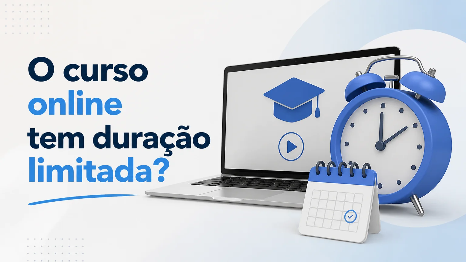 O curso online tem duração limitada? - criacao dietas