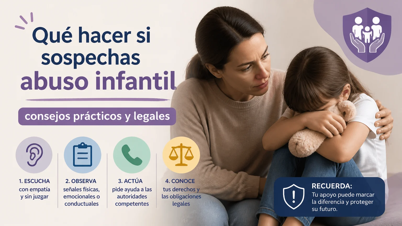 O que fazer se suspeitar de abuso infantil: conselhos práticos e jurídicos - deteccao abuso infantil