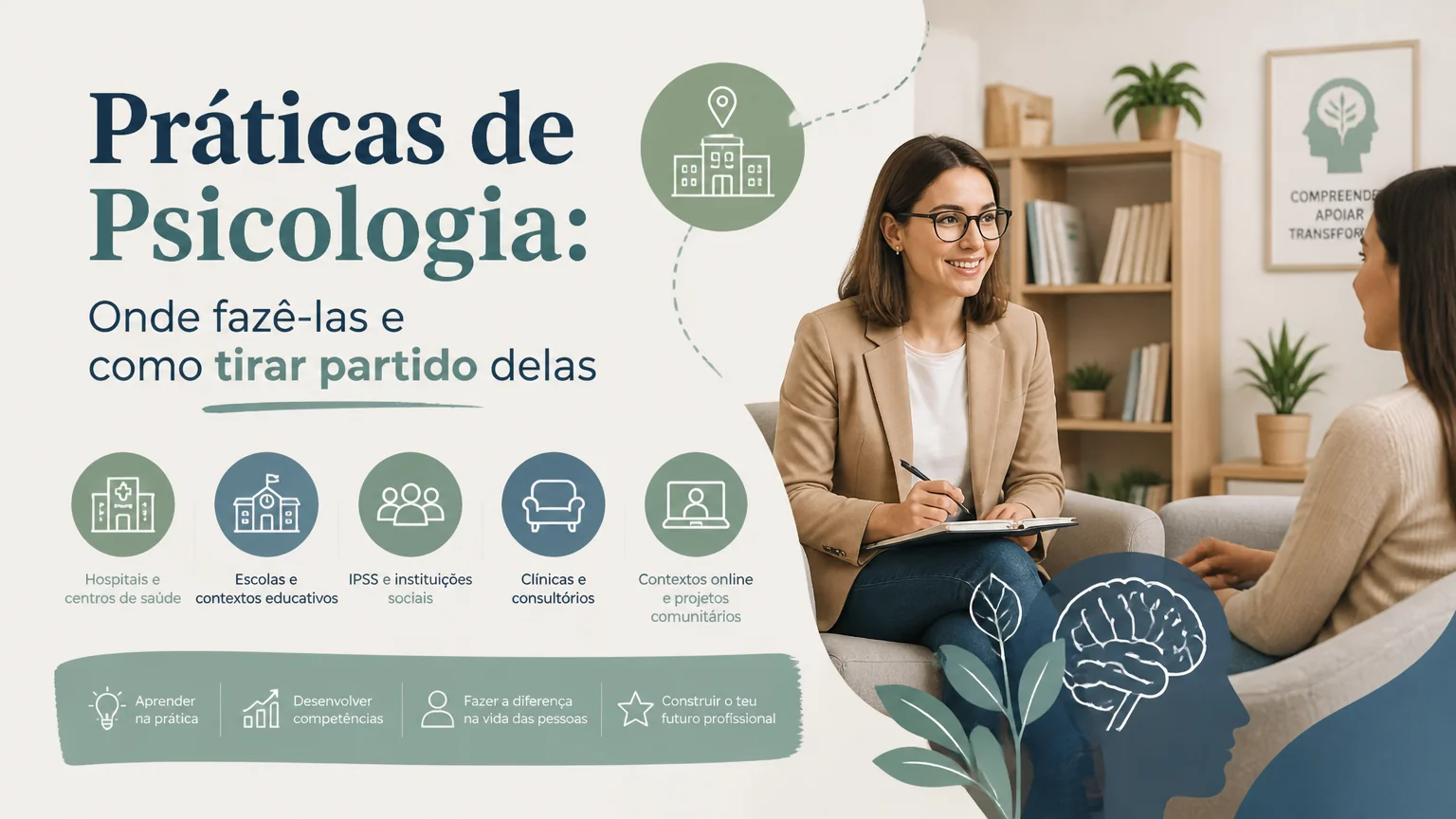 Práticas de psicologia: onde fazê-las e como tirar partido delas - psicologia pratica