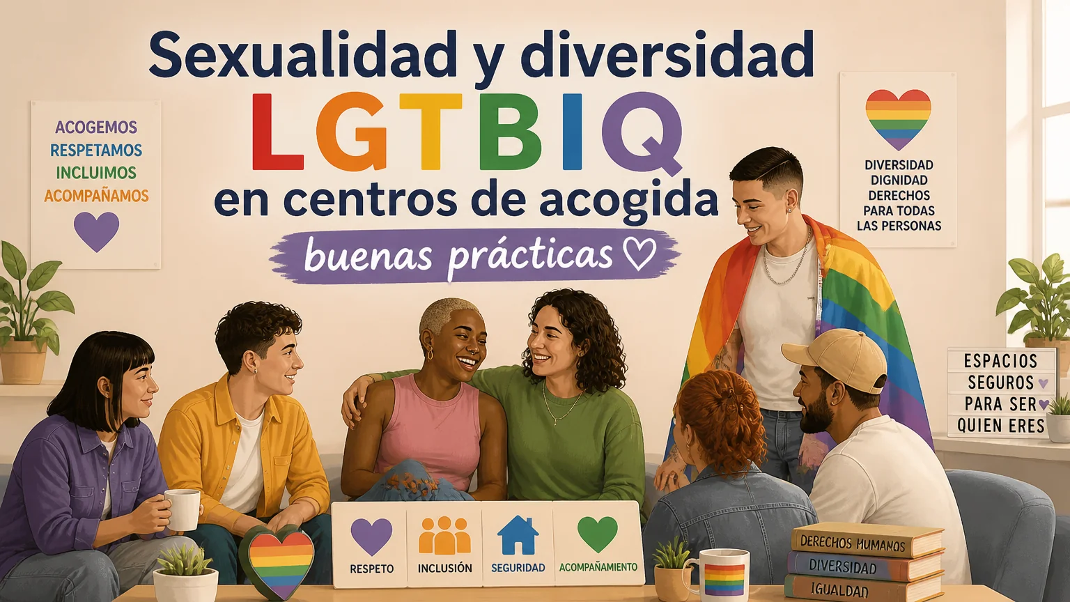 Sexualidade e diversidade lgtbiq em centros de acolhimento: boas práticas - sexualidade centro acolhimento