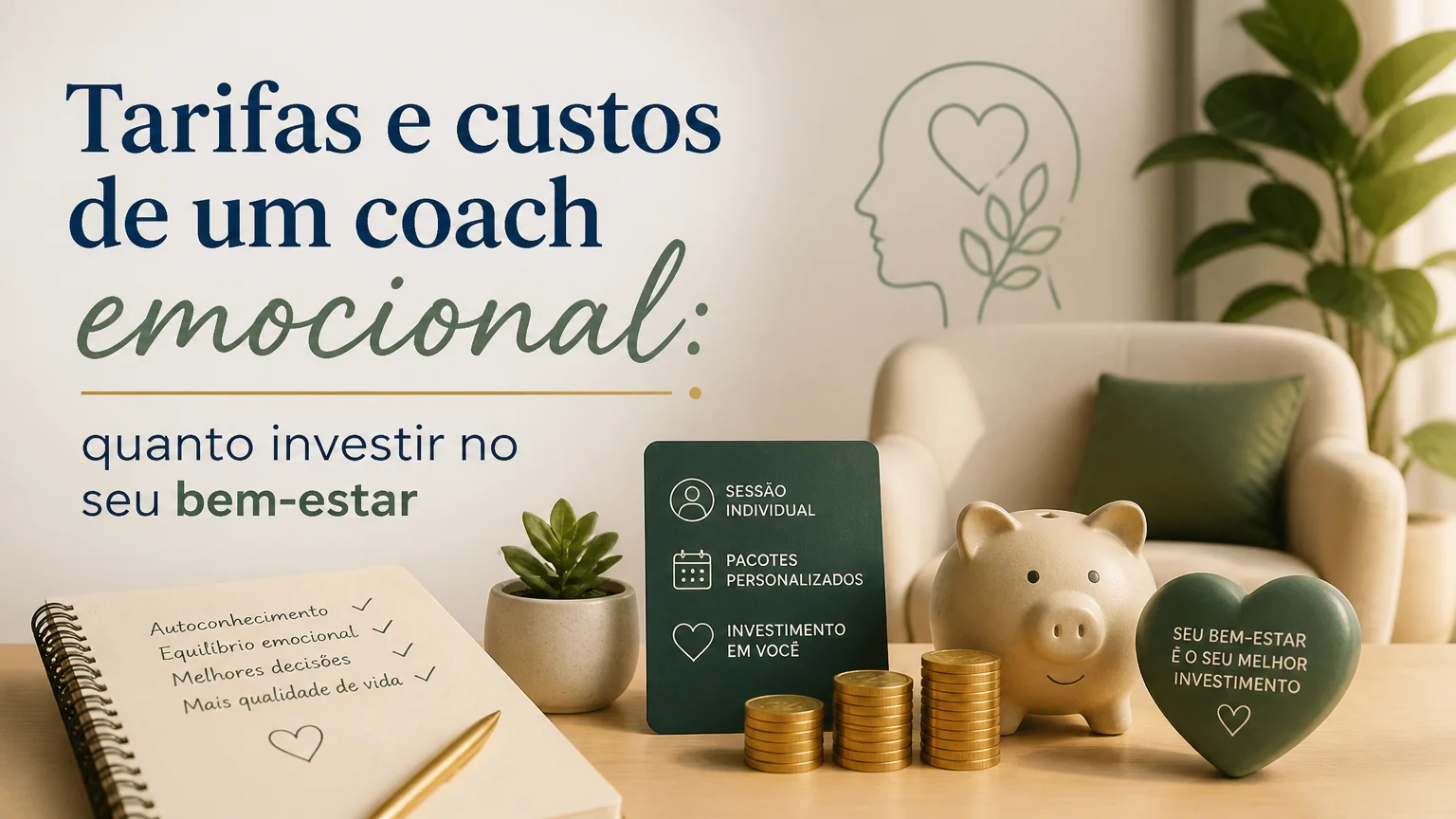 Tarifas e custos de um coach emocional: quanto investir no seu bem-estar - coach emocional